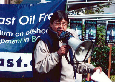 Aboriginal Fisheries Commission Chairperson Arnie Narcisse