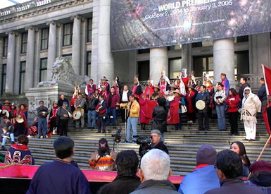 Taku Tlingit in Vancouver - 2004